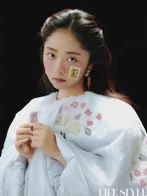 谭松韵复古风粉嫩灵动可爱写真图片_2