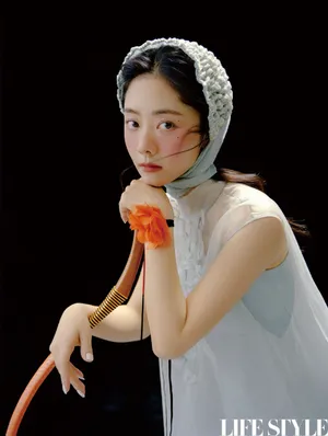 谭松韵复古风粉嫩灵动可爱写真图片_4