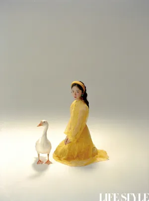 谭松韵复古风粉嫩灵动可爱写真图片_6