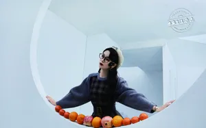 陈瑶复古妆容靓丽写真图片_8