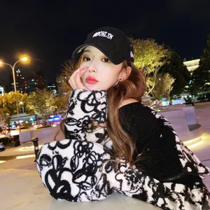 孔雪儿绒毛冬装甜美私服图片_6