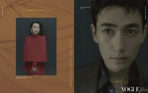 李冰冰朱一龙秋冬刊封面大片写真图片_7