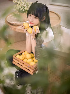 程潇午后慵懒甜美写真图片_11