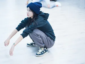 程潇秋装私服彩排照图片_4