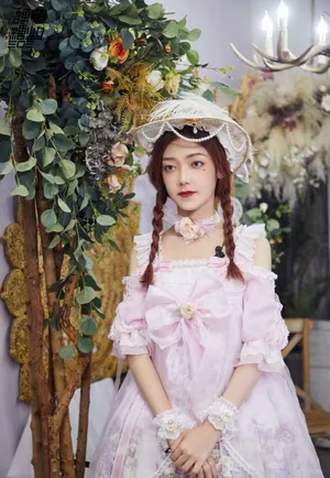 硬糖少女洛丽塔造型复古甜美写真_1
