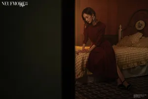 李一桐复古文艺光影写真图片