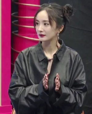 杨幂哪吒头造型灵动可爱现场照图片