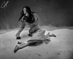 雎晓雯冰雪精灵时尚大片写真图片第3张