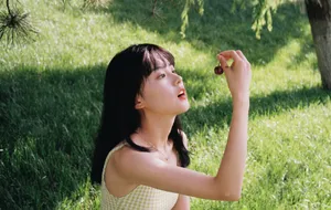 张沐兮甜美夏日写真图片