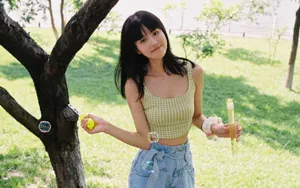 张沐兮甜美夏日写真图片_4