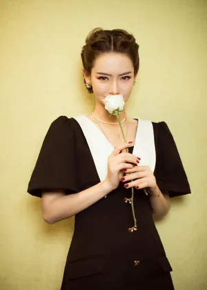 戚薇复古造型优雅写真图片_2
