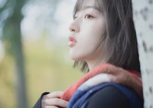 邓恩熙初冬甜美养眼写真图片_6