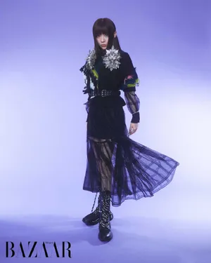 张靓颖时尚复古写真大片