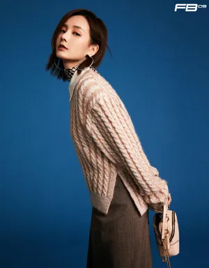 李一桐复古时髦写真图片_2