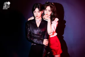 赵粤机车皮衣酷飒写真图片_7