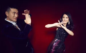 黄圣依杨子甜蜜时尚写真图片_5