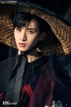 时代少年团黑纱斗笠古风写真图片_5