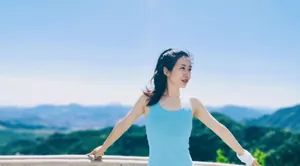 刘思彤元气运动写真照图片