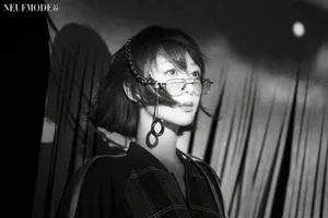 杨紫复古短发文艺知性写真图片_3