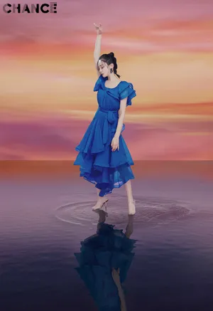 海陆温婉典雅写真图片