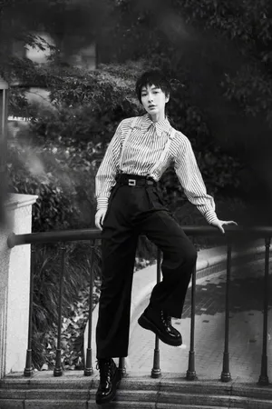 吴昕元气少年妆写真图片_8