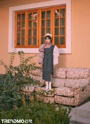 李子璇秋季灵动优雅写真图片_2