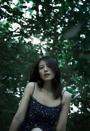 高圆圆连衣裙森系写真图片_8