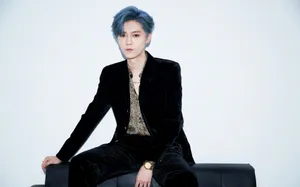 鹿晗姜饼人西装精致写真图片