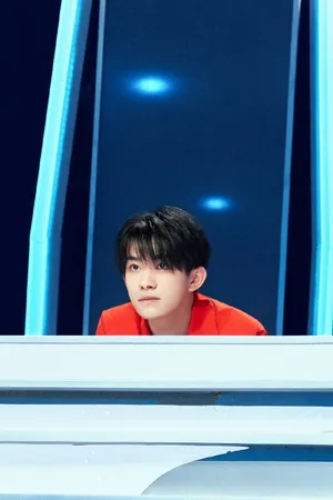 易烊千玺红衣少年帅气写真图片_4