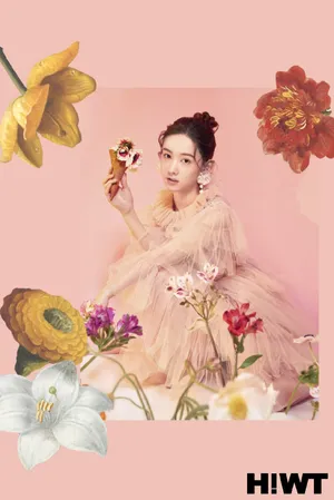 李沐宸夏日少女优雅写真图片