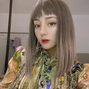 迪丽热巴奶奶灰ins自拍照图片_2