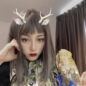 迪丽热巴奶奶灰ins自拍照图片_3