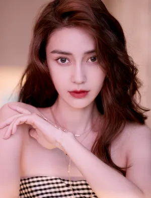angelababy抹胸裙时髦写真图片_2