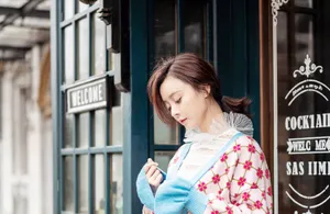 王瑞子时髦街拍写真图片_2