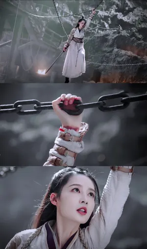 李沁《锦绣南歌》酷美拼接剧照图片_4