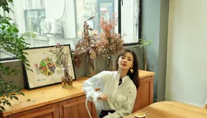 王瑞子下午茶时光唯美写真_2
