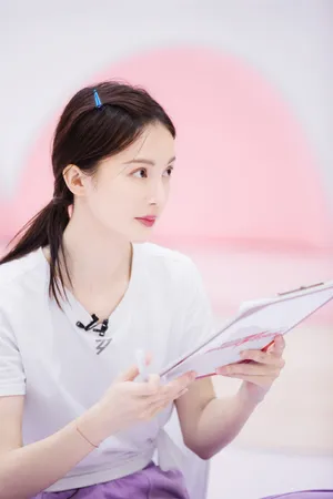 金晨《乘风破浪的姐姐》彩排练舞照图片_3