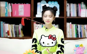张慧雯哪吒头甜美综艺图片_8