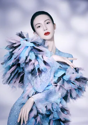 金晨仙女风长裙魅力写真图片_1