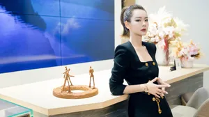 戚薇西装裙性感写真图片_6