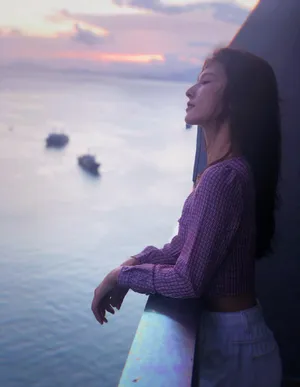 马瑞露脐装性感写真图片