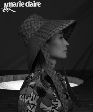刘敏涛成熟魅力黑白写真图片_3