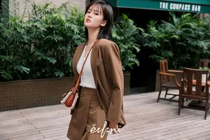 乔欣优雅职场风写真图片_11