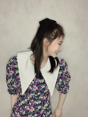 王嵛碎花裙性感写真图片_3