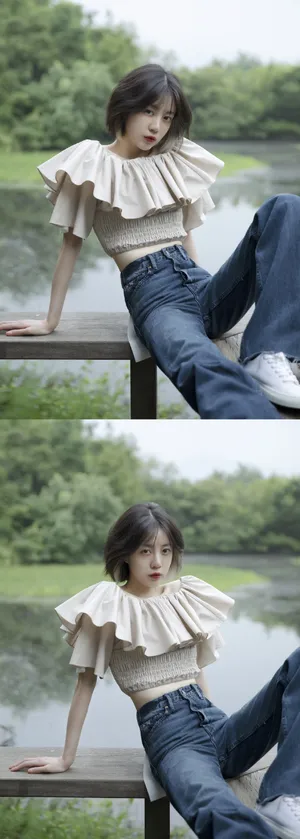 李溪芮清新少女风写真图片第6张