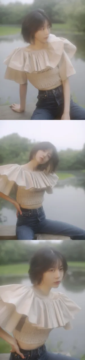 李溪芮清新少女风写真图片_7