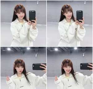 曾淑岩涂鸦街甜美照片_9