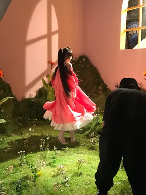 赖美云双马尾浪漫写真花絮图片_2