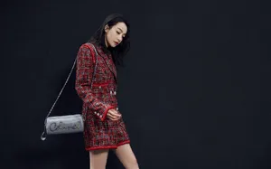 宋茜精致优雅写真图片_3