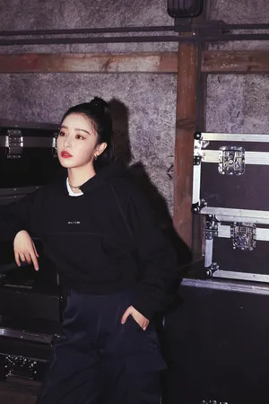 阚清子高马尾个性写真图片